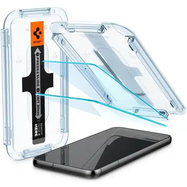 Spigen GLAS.TR ”EZ FIT” 2-pack para Samsung Galaxy S23 Plus - Image 9