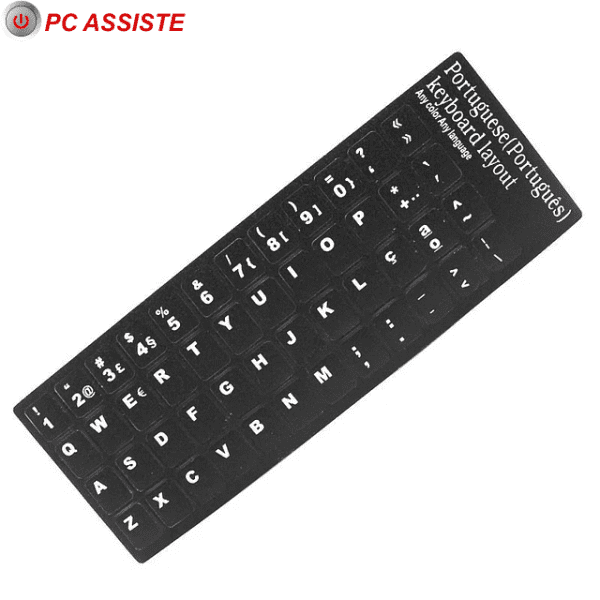Autocolantes Teclado em Português/Stickers para Teclado em Português - Image 2