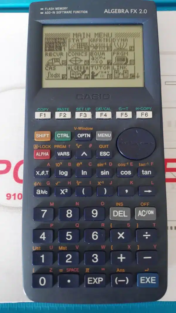 Calculadora Gráfica CASIO ALGEBRA FX 2.0 - Image 2
