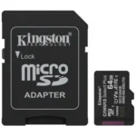 Cartão de Memória microSD Kingston Canvas Select Plus com Adaptador – Classe 10, 100MB/s