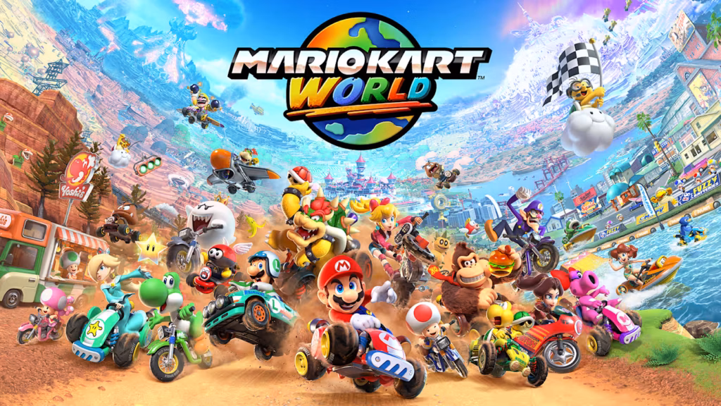 Mario Kart World 1.5.0: A Revolução das Corridas em Equipa Chega ao Knockout Tour