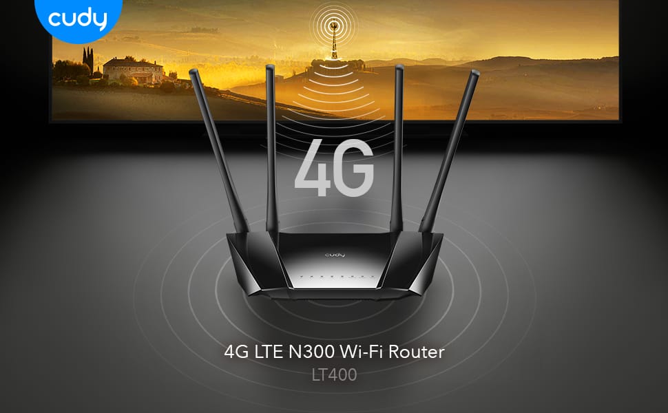 Router 4G Cudy LT400 Promoção Amazon