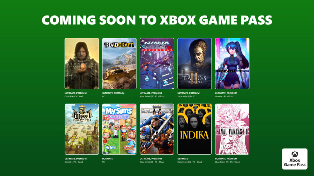 Xbox Game Pass Janeiro 2026 Segunda Vaga